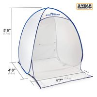 Homeright C900139.M Medium Spray Shelter Portable Paint Booth for DIY Spray Painting, Hobby Paint Booth Tool Painting Station, Spray Paint Tent