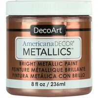 DecoArt Ameri Deco MTLC Rose Gold Americana Decor Metallics 8oz, 1