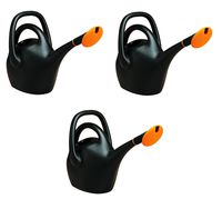 Bloem Easy Pour Watering Can, 2.6 Gallon, Black (20-47287CP) (Pack of 3)