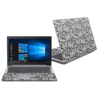 MightySkins Skin Compatible with Lenovo Ideapad 330 15" (2018) - Abstract Black | Protective, Durable, and Unique Vinyl Decal wrap Cover | Easy to Apply, Remove, and Change Styles | Made in The USA