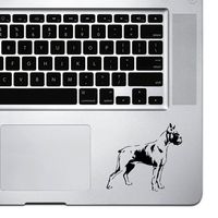 StickAny Palm Series Boxer Sticker for MacBook Pro, Chromebook, and Laptops (Black)