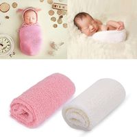 Outgeek Newborn Baby Photography Props 2 Pcs Long Ripple Wrap Newborn Props Baby Photo Props DIY Newborn Photography Wrap