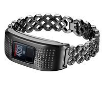 KingBaas for Garmin Vivofit 3 Band,Replacement Accessory Metal Band for Garmin Vivofit 3 and Garmin Vivofit JR,NOT for Garmin Vivofit 1/2/HR (No Tracker)