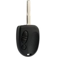 KeylessOption Keyless Entry Remote Control Uncut Blank Car Key Fob Replacement