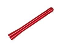 AntennaMastsRus - Made In USA - 4 Inch Red Aluminum Antenna is Compatible with GMC Sierra 2500 (1985-2005)