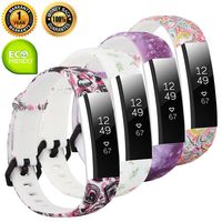 for Fitbit Alta and Alta Hr Bands, Adjustable Accessory Wristbands for Fitbit Alta and Alta Hr, Large and Small, Variety of Colors and Patterns