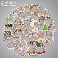 LOSOUL Laptop Stickers(100pcs),Comic Computer Stickers for Water Bottles,Vinyl Stickers for Laptop Skateboard Luggage Decal Graffiti Patches Stickers