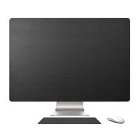 CASE STAR 21.5-inch iMac Dust Screen Cover Super Slim Computer Display Sleeve for Apple iMac with iMac Wireless Keyboard Cover case A1224 / A1311 / A1418 (21.5-inch, Black with Keyboard Cover)