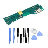 Zahara USB Charging Port Flex Board Replacement for Samsung Galaxy Tab S2 9.7" SM-T810 SM-T815 + Tools Kit