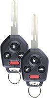 Discount Keyless Remote Control Replacement Uncut Car Key Fob Compatible with Subaru Forester CWTWBU811 4D 82 (2 Pack)