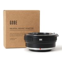 Gobe Lens Mount Adapter: Compatible with Pentax K Lens and Fujifilm X Camera Body
