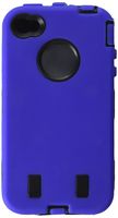 BlastCase Cell Phone Case for iPhone 4/4th Generation - Non-Retail Packaging - Blue