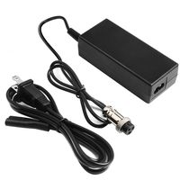 ARyee 24V 2A Female 3-Pin XLR AC Power Charger Electric Scooter Battery Adapter for Razor E100 E175 E200 E300 E125 E150 E500