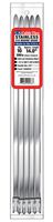 US Cable Ties 14SSW10 14-Inch 300-Pound 316 Wide Stainless Steel Ties, 10-Pack