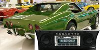Custom Autosound Stereo compatible with 1968-1976 Chevrolet Corvette, USA-630 II High Power 300 watt AM FM Car Stereo/Radio