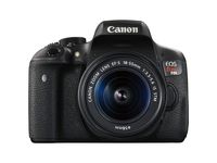 Canon EOS Rebel T6i 24.2 MP Digital SLR Touchscreen Camera Kit with EF-S 18-55mm is STM Lens - Built-in WiFi and NFC (Renewed)