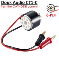 Nobsound Vacuum Tube Amp Amplifier Plate Bias Current Probe Tester 8 Pin Socket for EL34, KT88, 6L6, 6V6, 5881, 6550, KT66, KT100, KT120, 7027 (CT1-C, Cathode Current)