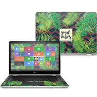 Mightyskins Skin Compatible with Hp Pavilion X360 14" (2017) - Vibes | Protective, Durable, and Unique Vinyl Decal Wrap Cover | Easy to Apply, Remove, and Change Styles | Made in The USA