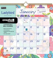 Wells Street by LANG WSBL Ladybird Create-It Calendar (6095002) Office Wall Calendar (6095002)