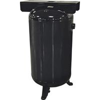 Industrial Air Vertical Receiver Tank with Platform - 80 Gallon, 200 PSI, Model Number 021-0422