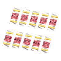 Cylewet 10Pcs 2 Channel Logic Level Converter 3.3V to 5V TTL Module for Arduino (Pack of 10) CYT1070