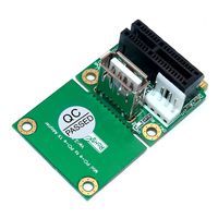 PCI-E 1X to Half/Full Mini PCI-E Adapter