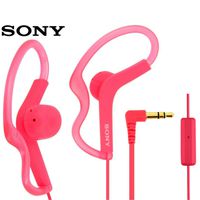 Sony Extra Bass Active Sports in Ear Ear Bud Over The Ear Splashproof Premium Headphones a Built-in mic Hands-Free Calls Deep-Pink (Limited Edition) ...
