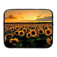 Waterproof Laptop Sleeve Pocket 13 Inch Macbook Air Pro Case Sunflowers Bag Cover For All Computer Ultrabook Notebook