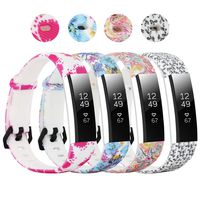 honecumi for Fitbit Alta/Alta HR Wristbands/Strap Small Large Stripe Watchbands Replacement Accessory Colorful Watch Strap with Buckle for Men&Women