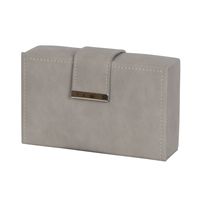 Mele & Co. Joni Travel Jewelry Case, Faux Leather, Sand