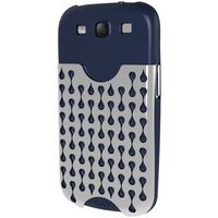 iLuv iSS247BLU Samsung Galaxy S III Frill Hardshell Case with Pocket - 1 Pack - Retail Packaging - Blue