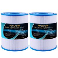 POOLPURE Spa Filter Replacement for Unicel C-8465, Pleatco PWK65, Filbur FC-3960, Tiger River 31114, 71827, 71828 Hot Tub Filter, 65 sq ft Watkins Hot Spring Spa, 2 Pack