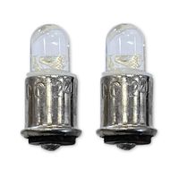 Aero-Lites GE 327 GE327 LED Replacement Bulb 24VDC (LOT OF 2 BULBS) Fits Aircraft Post Lights