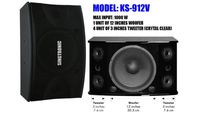 SINGTRONIC KS-912Pro Professional Vocalist 2000W Karaoke Speaker (Pair)
