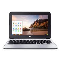 HP Chromebook 11 G3 Laptop Computer, 11.6" Monitor, Intel Dual-Core Processor, 2GB RAM, 16GB eMMc, Chrome OS, WiFi (Renewed)