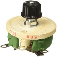 50W 10 Ohm Ceramic Potentiometer Variable Taper Pot Resistor Rheostat