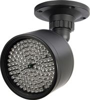Vitek CCTV VT-IR124/24 124 IR LED Illuminator with 100' IR Range, 30 Degree Beam Spread - 24 VAC - Complete with Feed Through Swivel Wall Mount