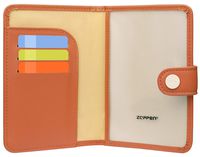 Zoppen Rfid Blocking Travel Passport Holder Cover Slim Id Card Case (#27 Bright Orange)