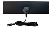 HD Free TV Antenna, Over Air Digital HDTV Amplified Indoor Outdoor Signal Booster, Long Range - Broadcast Smart Television in 1080p High Definition, Watch in Any Room, Easy to Install