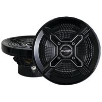 Bazooka MAC6510B 6.5-Inch Marine Coaxial Speaker, Set of 2 (Black)