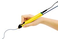 3Doodler 3DOOD-CRE-EYELLOW-E-US Create 3D Printing Pen Set, Null, Electric Yellow