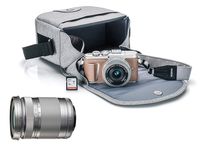 Olympus Pen E-PL9 Mirrorless Micro Four Thirds Digital Camera [Brown] + M.Zuiko Digital ED 14-42mm f/3.5-5.6 EZ Lens + M.Zuiko Digital ED 40-150mm f/4.0-5.6 R Lens