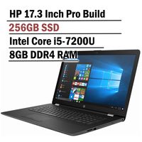 Hp Pavilion 17.3 Inch HD+ Business Laptop (Intel Core i5-7200u, 8GB DDR4 RAM, 256G SSD, Bluetooth, HDMI, DVD Driver, Windows 10)