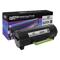 Speedy Inks Compatible Toner Cartridge Replacement for Lexmark 601H 60F1H00 High Yield (Black)
