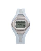 Sportline Women's Solo 960 Any Touch Step & Distance Pedometer Heart Rate Monitor Watch, Pedometer Tracks Steps, Distance, Speed, Exercise Time, and Calories Burned