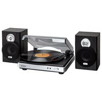 JENSEN JTA-325 3-Speed Stereo Turntable with Stereo Speakers
