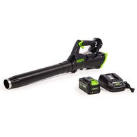 Greenworks 40V Brushless Axial Leaf Blower, 430 CFM / 115 MPH, 3.0Ah Battery and Charger Included
