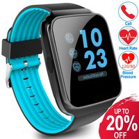 [2019 Launch] Smart Watch Phone - Fitness Tracker Smartwatch for Men Women with Heart Rate Blood Pressure Monitor, Sport Wrist Watch with Sleep Monitor Pedometer for Xmas Holiday Electronic Gifts