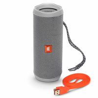 JBL Flip 4 Waterproof Portable Bluetooth Speaker - Grey