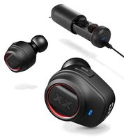 JVC XX True Wireless Earbuds, Bluetooth connectivity, Extreme Deep Bass Ports, Tough Housing Protection & Durable Body, Bass Boost, Voice Assistant Compatible, Up to 3+9 Hours Battery Life - HAXC70BTR